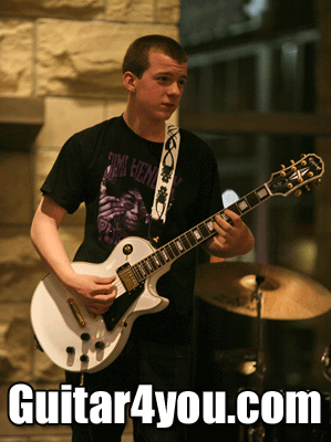 13-year-old guitar student Blake Blevins